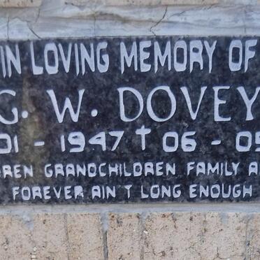 DOVEY G.W. 1947-2011