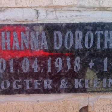 DIESEL Johanna Dorothea 1938-2008