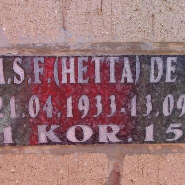 LANGE H.S F., de 1933-2004