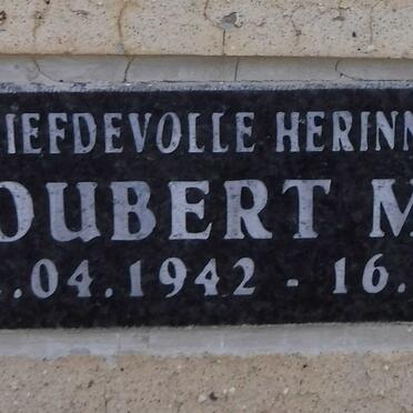 MEYER Joubert 1942-2008