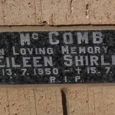 McCOMB Eileen Shirley 1950-1994