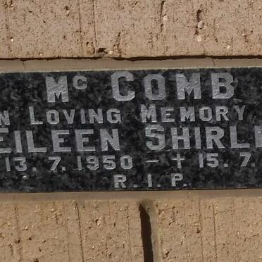 McCOMB Eileen Shirley 1950-1994