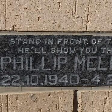 MELLOWS Phillip 1940-1995