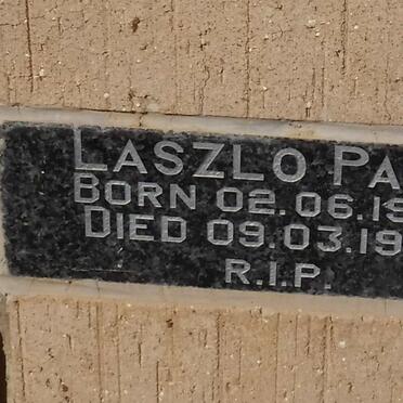 PAPP Laszlo 1936-1989