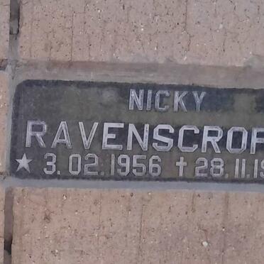 RAVENSCROFT Nicky 1956-1998