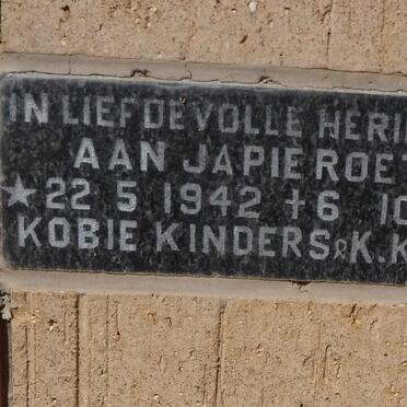 ROETS Japie 1942-1987