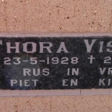 VISAGIE Thora 1928-1990