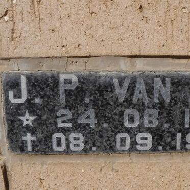 ZYL J.P., van 1935-1982