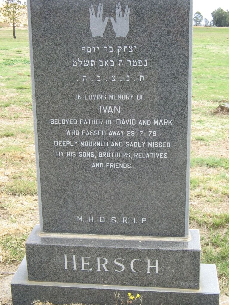 HERSCH Ivan -1979
