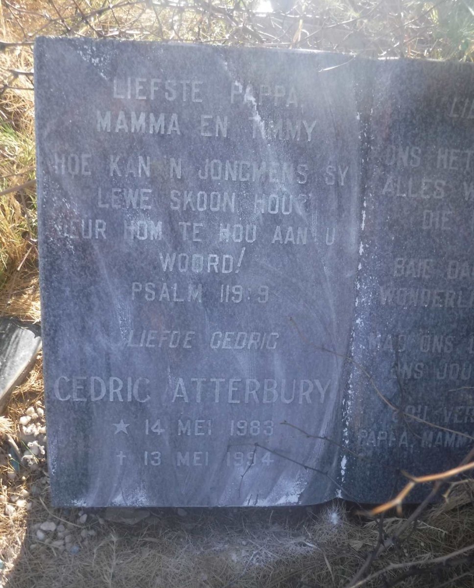 ATTERBURY Cedric 1983-1994