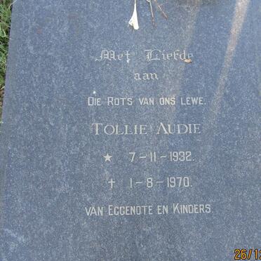 AUDIE Tollie 1932-1970