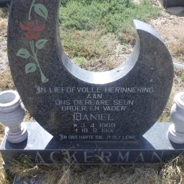 ACKERMAN Daniel 1969-1991