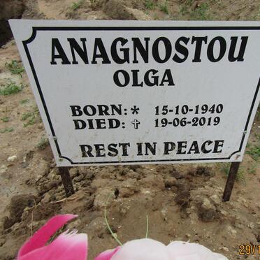 ANAGNOSTOU Olga 1940-2019