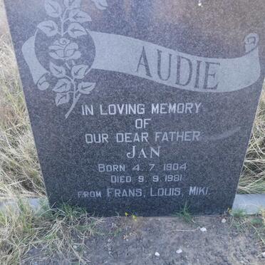 AUDIE Jan 1904-1981