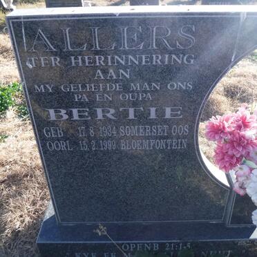 ALLERS Bertie 1934-1999