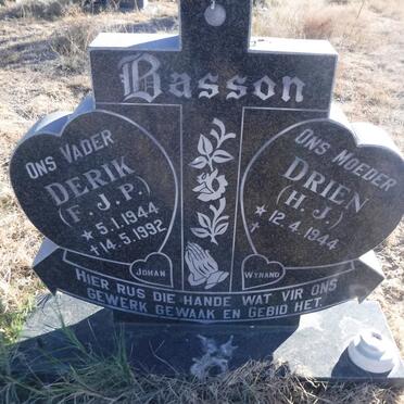 BASSON F.J.P. 1944-1992 &amp; H.J. 1944-