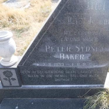 BAKER Peter Sydney 1953-1982