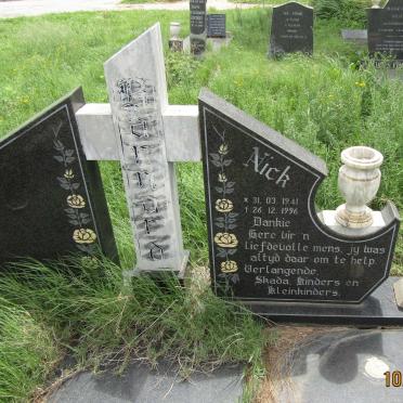 BARNARD Nick 1941-1996