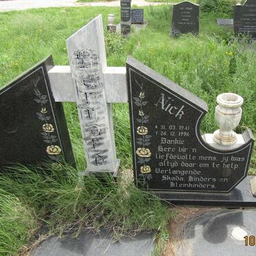 BARNARD Nick 1941-1996