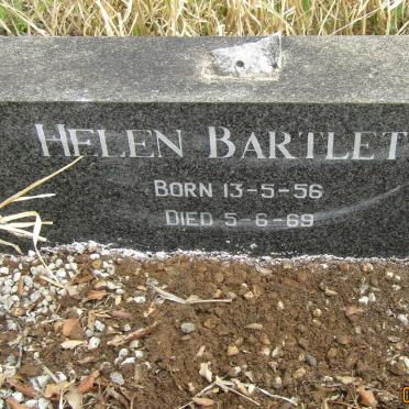 BARTLETT Helen 1956-1969