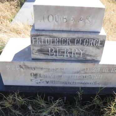 BERRY Frederick George 1929-1984