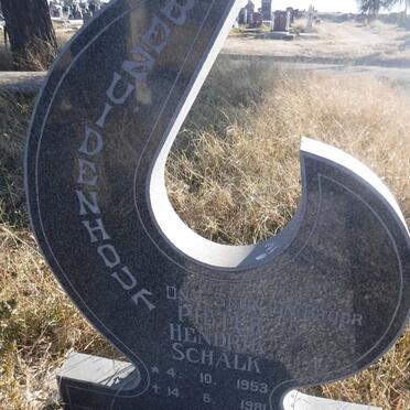 BEZUIDENHOUT Pieter Hendrik Schalk 1953-1981
