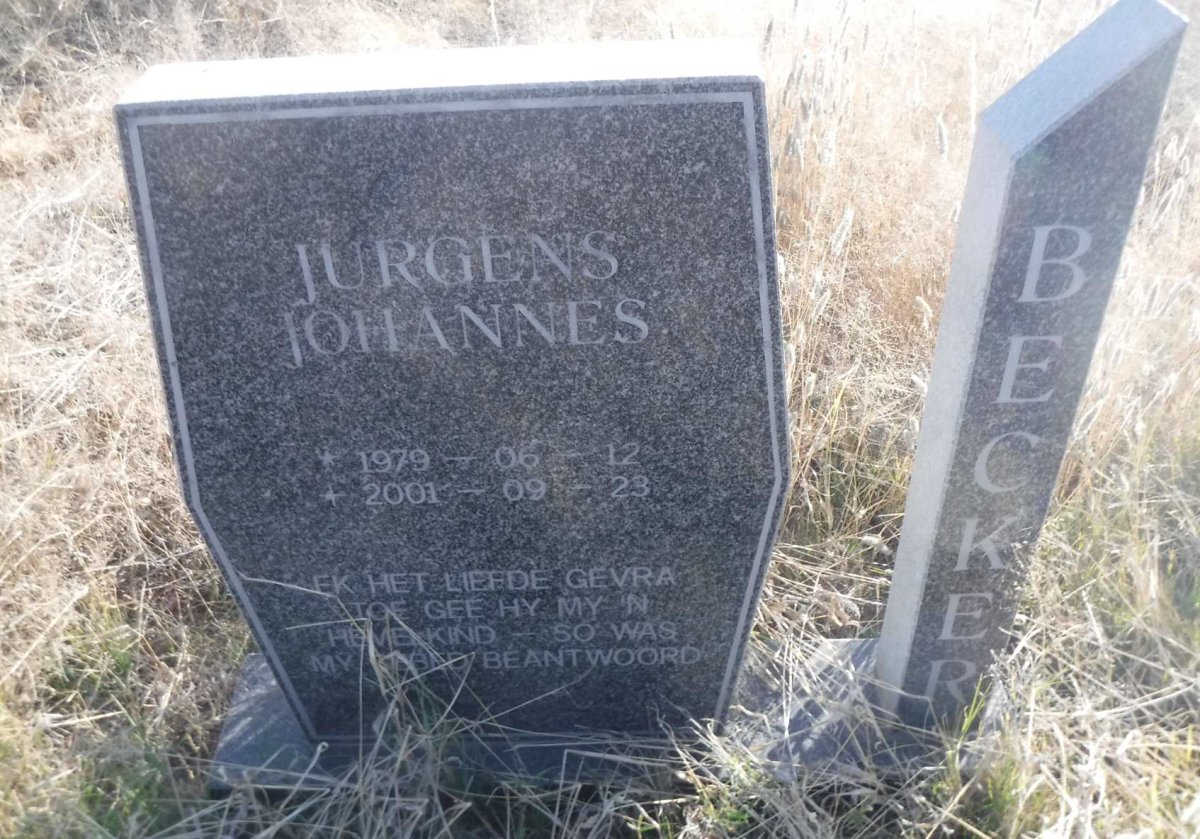 BECKER Jurgens Johannes 1979-2001