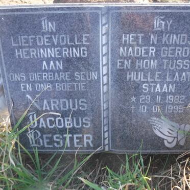 BESTER Nardus Jacobus 1982-1995