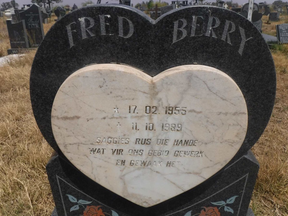 BERRY Fred 1955-1989