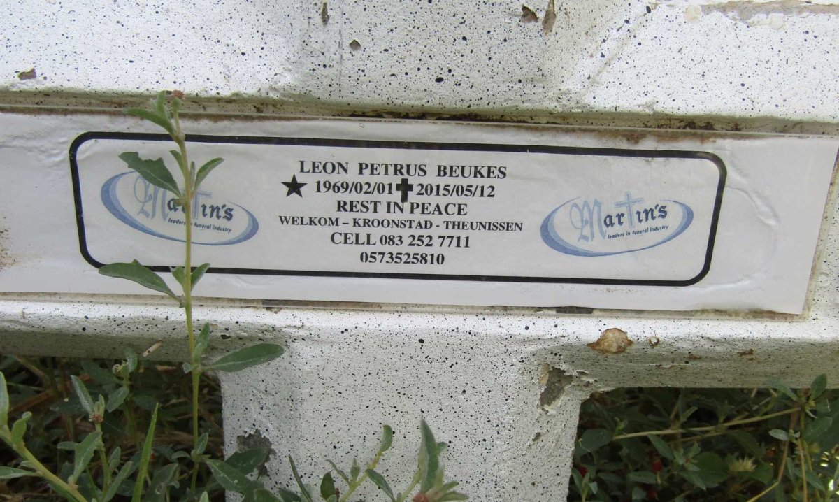 BEUKES Leon Petrus 1969-2015