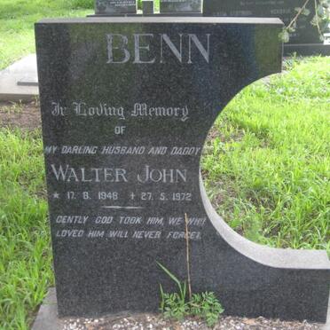 BENN Walter John 1948-1972