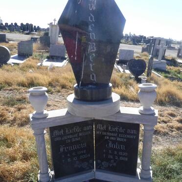 BERG John, van den 1939-1988 &amp; Francis 1946-2004