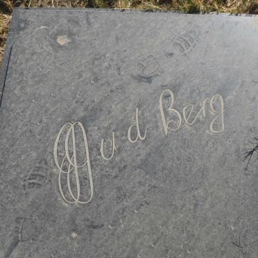BERG J.J., v.d. 1940-1984