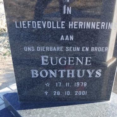 BONTHUYS Eugene 1978-2001