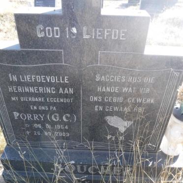 BOUCHER G.C. 1954-2003