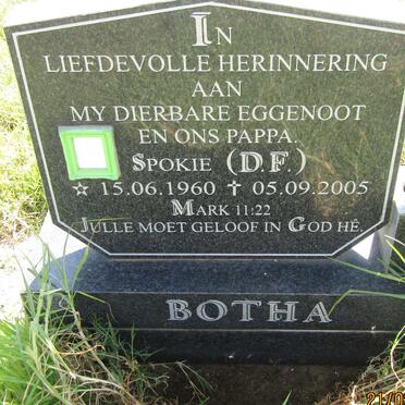 BOTHA D.F. 1960-2005