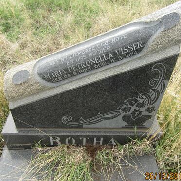 BOTHA Maria Petronella Visser 1925-1974