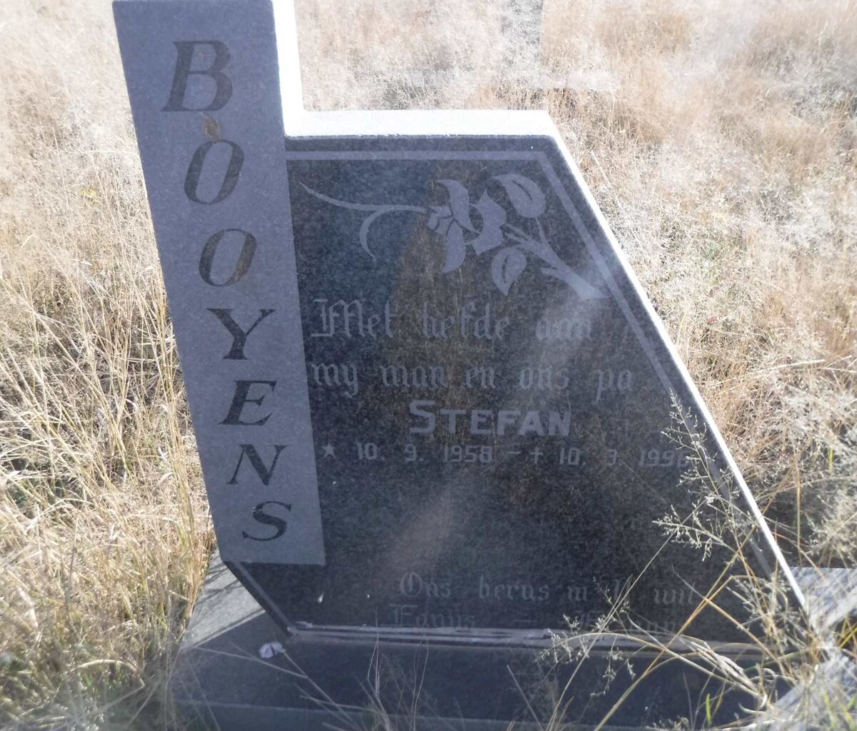 BOOYENS Stefan 1958-1996
