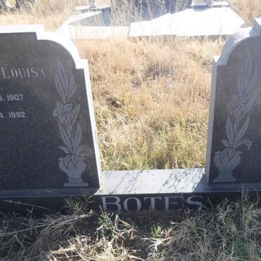 BOTES Ignatius Migael 1905-1980 &amp; Catharina Louisa 1907-1982
