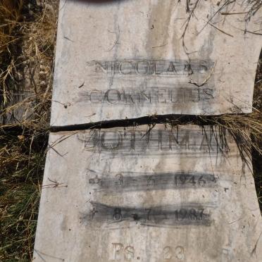 BOTHMA Nicolaas Cornelius 1946-1987