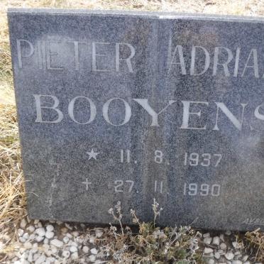 BOOYENS Pieter Adriaan 1937-1990