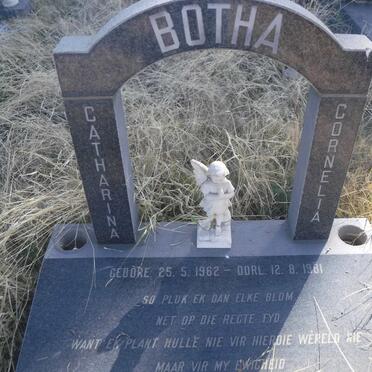 BOTHA Catharina Cornelia 1962-1981