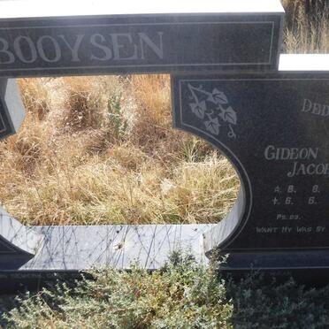 BOOYSEN Gideon Jacobus 1915-1987 &amp; Hester Germina 1921-1998