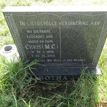 BOTHA M.C. 1935-2004