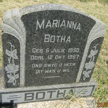 BOTHA Marianna 1950-1957