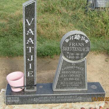 BREYTENBACH Frans 1981-2012