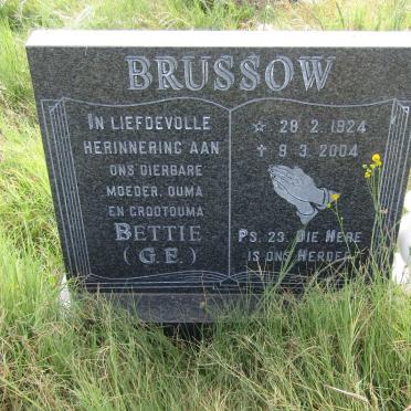 BRUSSOW G. E. 1924-2004