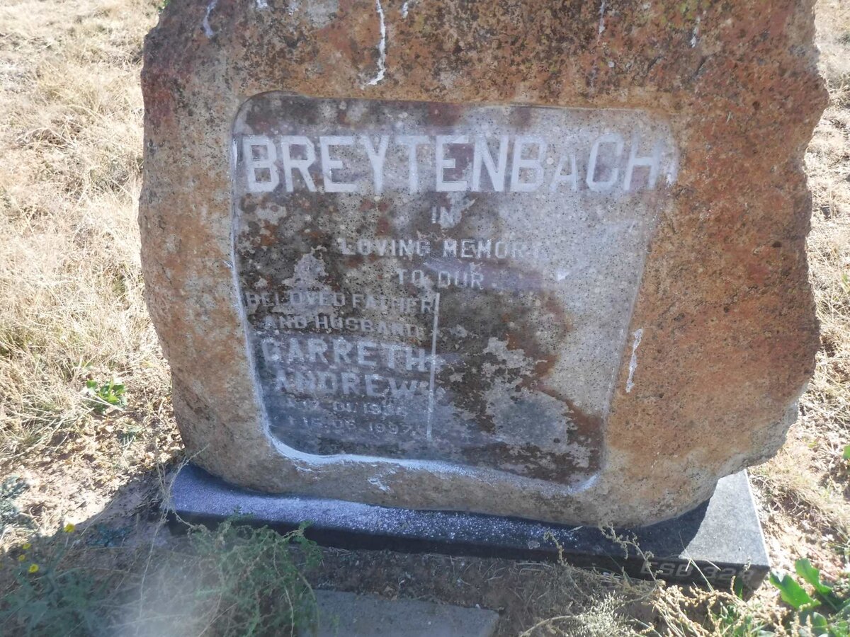 BREYTENBACH Garreth Andrew 1936-1997