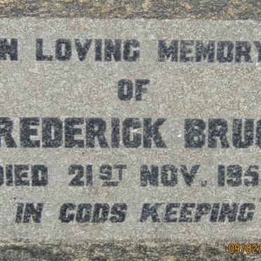 BRUCE Frederick -1953