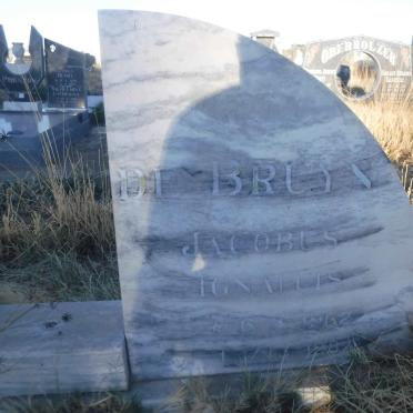 BRUYN Jacobus Ignatius, de 1962-1987